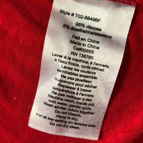 Maternity cardigan ; red; S - Picture 3 of 3